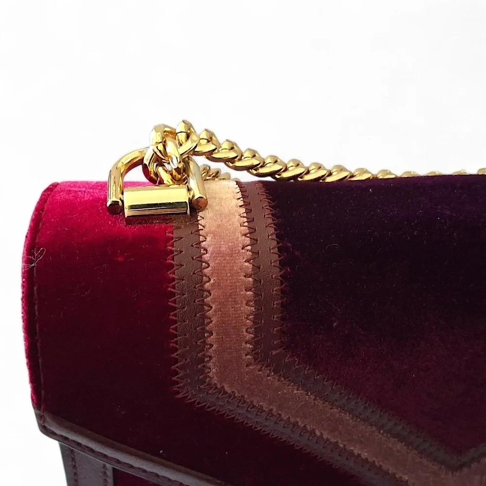 Michael Kors Sloan Editor Velvet Bag